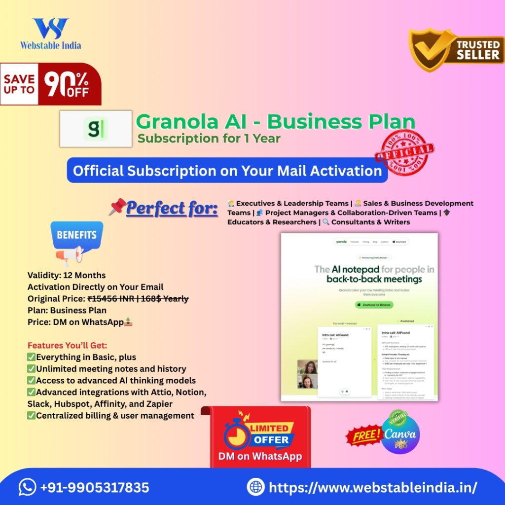 granola-ai-business-plan-price