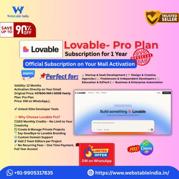 lovable-dev-pro-plan-price