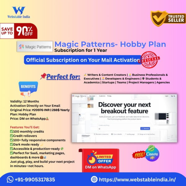 magic-pattern-hobby-plan-price